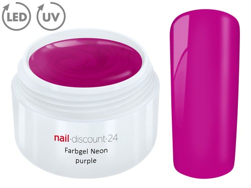 Gel colorante neon purple - colorante, uv