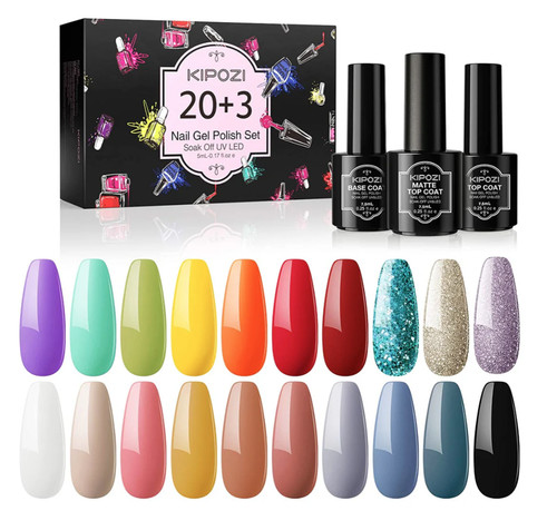 Set smalto 3 colori - set, uv