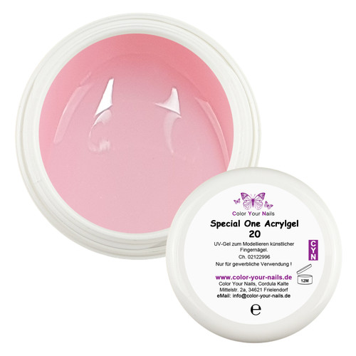 Special one gel acrilico rosa - special,