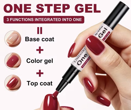 Limegirl one step gel - step, uv