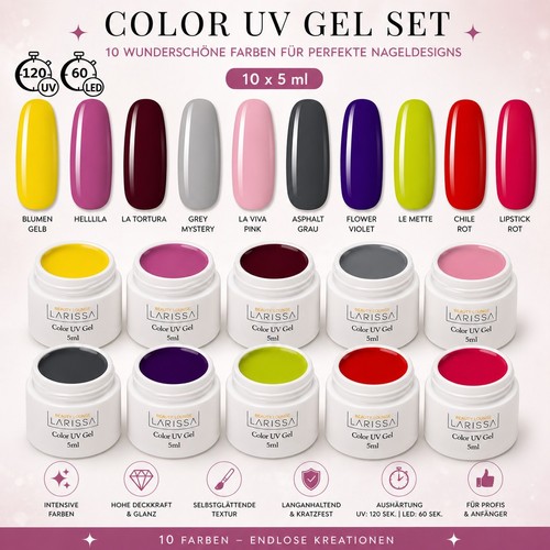 Color gel set colori - set,