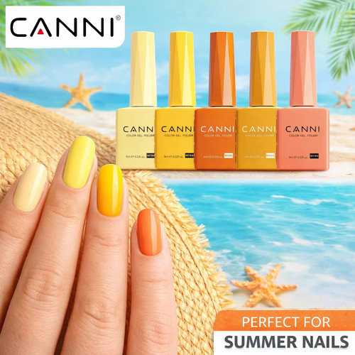 Canni smalto gel - canni, estivo