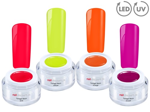 Neon gel collection color - 4x,