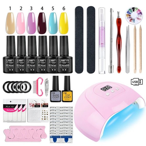 Kit smalto gel unghie con - kit,